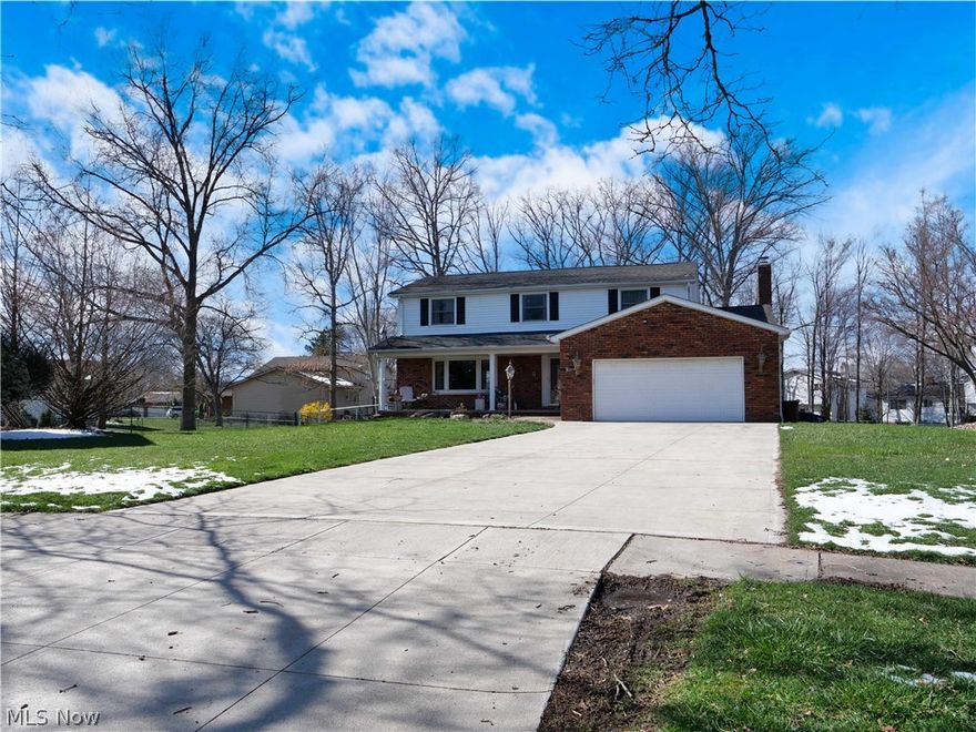 Welcome to custom-built 7658 Klein Rd. This custom colonial tucked in the back of its cal-da-sac. Arriving, you will notice an inviting front porch with an oversized new driveway for extra parking along with an extra-large two-car garage that has hot and cold water hook up. Back deck and patio overlook fully fenced yard for the dog lovers with shed and additional lot in back. The home offers a partially finished walk-out basement which is rare in this desirable Indian Creek development. Tastefully updated kitchen includes floors, countertops, large island, backsplash stainless steel appliances, eat-in kitchen with breakfast bar, extra cabinetry. Half bath downstairs with granite new vanity and a first-floor laundry room. Full bath upstairs refinished with ceramic tile, granite, and new vanity. The Master bath has a hanging barn door entry and a walk-in closet. The main floor offers updated flooring throughout, living room with a lit-up beautiful wood-burning fireplace insert with a blo