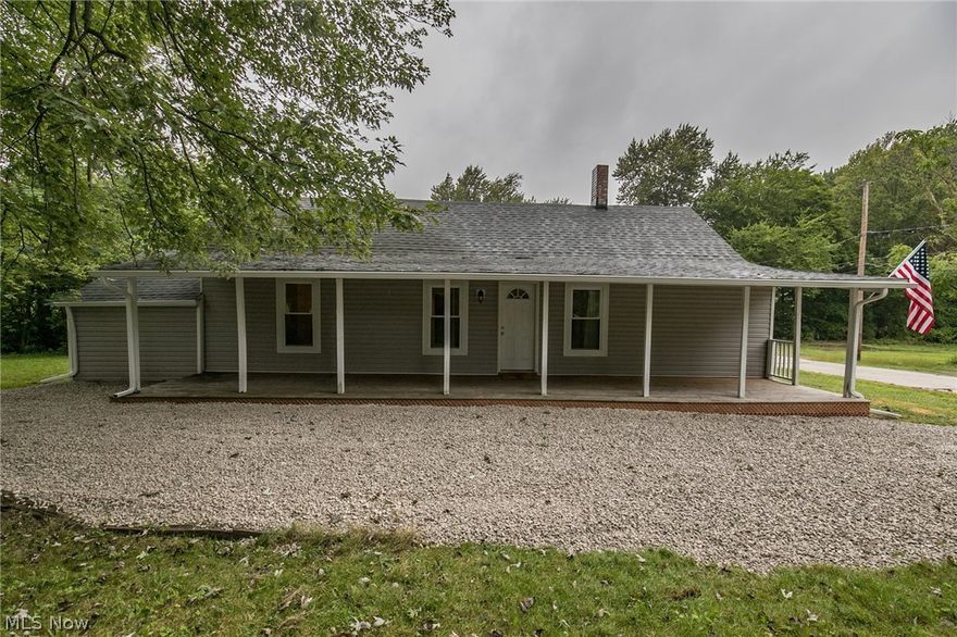 Move right into this adorable ranch style home, close to the charming downtown Amherst area!! The inviting front porch welcomes you HOME to this remodeled
4 bedroom home with all new kitchen appliances, A/C, furnace,roof, interior paint, landscaping, carpet, etc. A large open floor plan includes a beautiful kitchen with center island with room for seating and sink, new cabinets and countertops with loads of area for meal prep and entertaining!! The kitchen opens to the family room with lots of light from the large windows. A Large master bedroom has 2 closets. 3 other bedrooms, a full bath and laundry room with half bath complete the home layout. Two stone driveways for convenience and guest parking!!A convenient storage shed and walk down cellar!! Close to shopping,schools,parks!! Make your appointment today!!