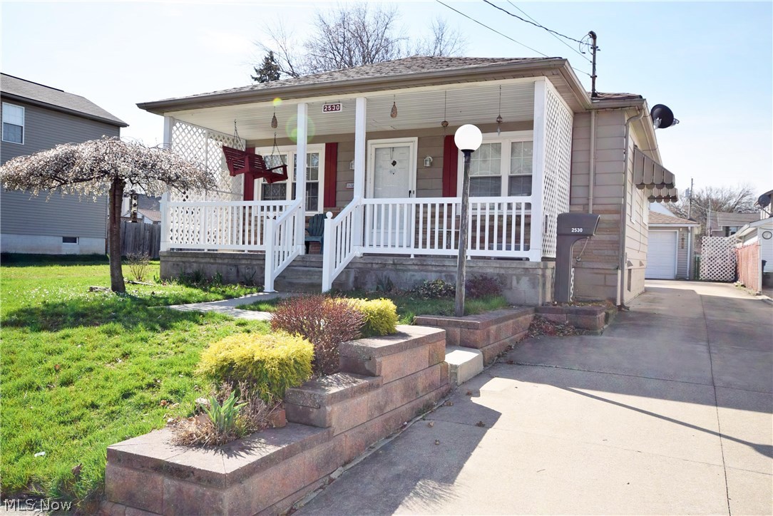 Say NO to Condo. You will be so glad you chose this solid home. 2 full baths, storage galore and an amazing kitchen with pantry. Enjoy the cool evenings on your roomy front porch. Basement waterproofed, roof 2007. Bring your pet! Fenced yard too!