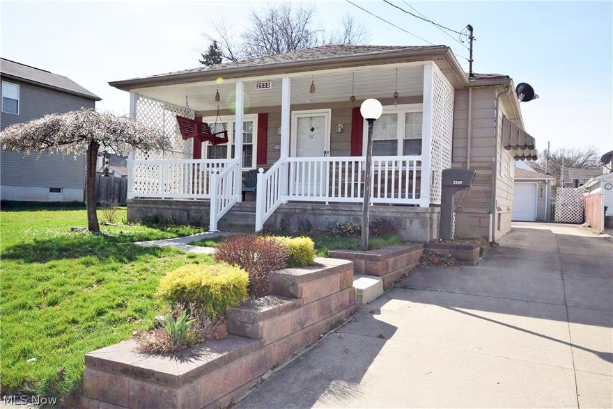 Say NO to Condo.  You will be so glad you chose this solid home.  2 full baths, storage galore and an amazing kitchen with pantry.  Enjoy the cool evenings on your roomy front porch.  Basement waterproofed, roof 2007.  Bring your pet!  Fenced yard too!