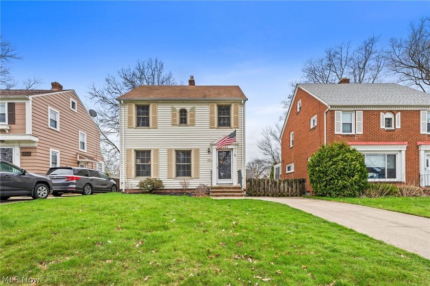 Welcome to your dream home in the highly sought-after West Park neighborhood! This charming Colonial residence boasts 3 bedrooms, 2 baths, and a plethora of desirable features to elevate your living experience. As you step inside, you'll be greeted by the warm ambiance of hardwood floors that flow seamlessly throughout the spacious living and dining areas. Natural light floods the interior, creating a welcoming and inviting atmosphere. The kitchen is a chef's delight, featuring luxury vinyl plank (LVP) flooring and sleek stainless steel appliances. Meal preparation will be a joy in this modern culinary space. Additionally, on the main floor, you'll find a convenient bathroom with a stand-up shower, offering both functionality and style. Venturing upstairs, you'll discover the private quarters, comprising three well-appointed bedrooms and a full bathroom with a bathtub/shower combo. Each bedroom offers comfort and tranquility, making them perfect retreats after a long day. Downstairs, the basement has been recently carpeted, providing additional living space for relaxation or entertainment. A separate laundry area adds to the convenience of daily chores. Outside, the yard is fully fenced in, offering privacy and security for outdoor activities and gatherings. Whether you're enjoying a morning coffee on the patio or hosting a barbecue with friends and family, this outdoor oasis is sure to impress. Updates include, new fence, new granite counters + backsplash, new appliances, new dryer, new garage siding, and new front steps! Don't miss the opportunity to make this fantastic property your home. Schedule a viewing today and experience the epitome of West Park living!