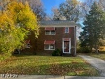 Revitalize this charming brick two-family Colonial in Cleveland Heights! Each unit features 2 bedrooms and a full bath, each unit offers a dining area, living room, a full basement, and access to a 2-car garage. Live in one unit and rent out the other for added income. Buyer is responsible for all repairs and the point of sale inspection. Property is being sold as-is. Take advantage of all the amenities and attractions Cleveland Heights has to offer!