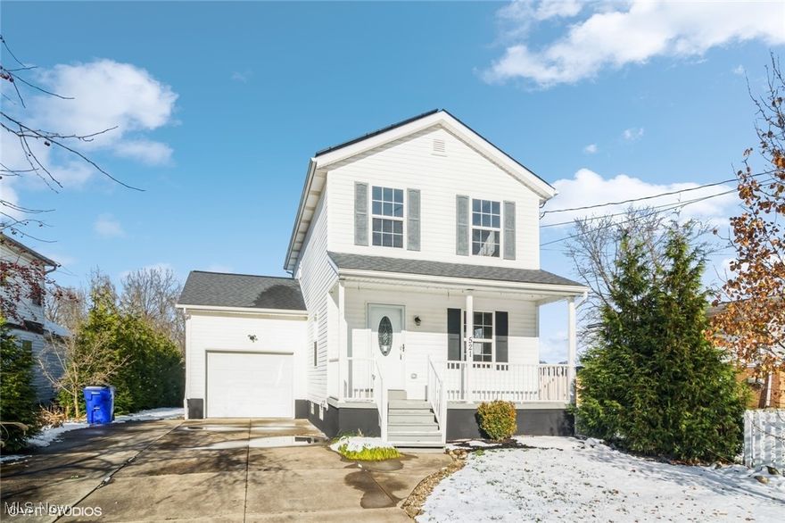 Nicely updated 3 BR, 1.5 Bath Colonial.  Stylish Black Kitchen with new Granite Countertops and Stainless Steel appliances.  Updated Bathrooms.  Neutral fresh paint and new flooring throughout.  Attached 1 Car Garage.  Big deck off back and private yard.  This is a Fannie Mae HomePath property.