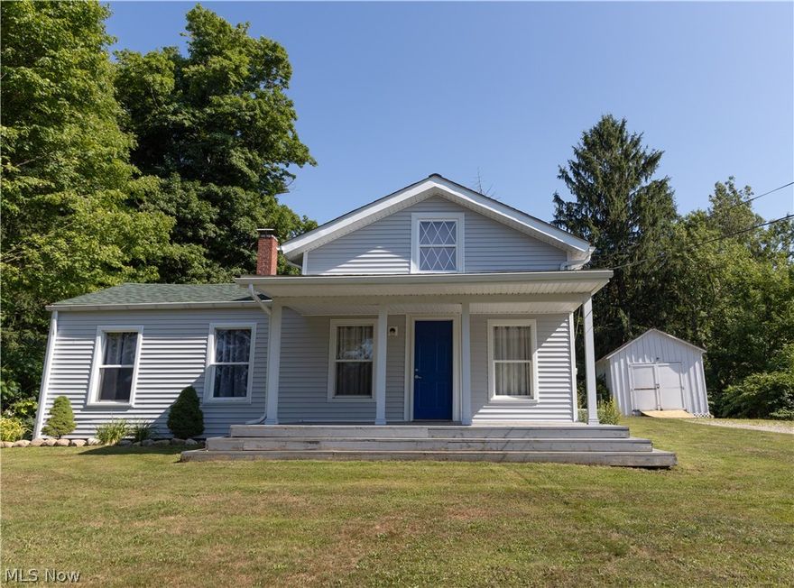 This updated 3-bedroom, 2-bath bungalow blends vintage charm with modern amenities. Highlights include a renovated kitchen with granite countertops and subway tile, durable flooring throughout, and a spacious third bedroom with a bonus study. Updates like newer windows, A/C, and furnace ensure efficiency. Situated on nearly an acre with a fenced yard, front porch, and back patio, it offers privacy yet is conveniently close to I-90 and Rt 20. Ideal for those seeking a move-in ready home with character and comfort. Seller is offering a flooring allowance for the front bedroom.