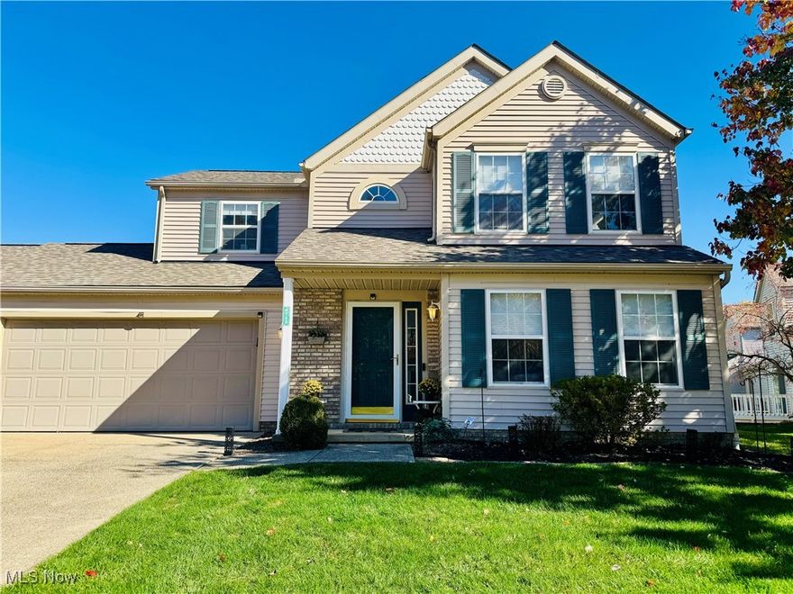 You do not want to miss this beautifully updated end unit townhome in the desirable Huntsford Farms community. In addition to the community playground, pool and tennis courts, you also get landscaping, lawn service and snow removal taken care of for you! This home is one of the larger models in the neighborhood, with 3 large bedrooms and 2.5 bathrooms. The large living room flows seamlessly to the formal dining room and the updated eat-in kitchen. Directly off of the first level is a large deck and well-manicured back yard. All 3 bedrooms are upstairs, including the primary suite that is oversized with 2 large closets and a gorgeous full bathroom. The other 2 guest rooms are spacious with a ton of natural light and ample amount of closet space. This home is ready for you to move right into! Call TODAY before it is gone!