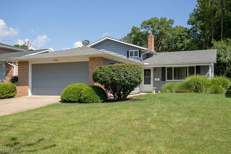 Welcome home to this lovingly maintained 3 bedroom, 1.1 bath split level! Over 1700 square feet of living space! Greet your guests in the inviting entry! The main level has an open floor plan that is sure to please. The spacious living room is open to the formal dining area lending great flow for entertaining. The nicely appointed eat in kitchen boasts plenty of cabinets and loads of prep space! Enjoy cooking out or relaxing on the quaint, private patio. The lower level features a cozy family room, laundry/utility room and convenient half bath. There's a huge crawl space that is great for storage! The upper level features 3 ample sized bedrooms, large linen closet and a main full bath featuring large vanity, double mirrors & tub/shower combo! Recent updates in past 10 years include: 2017 kitchen, front door, full bath, front bedroom and main full bath freshly painted, new toilets in both baths. 2016 Garbage disposal. 2015 Ceiling fans in bedrooms. 2014 Electrical panel updated. 2013 Ga