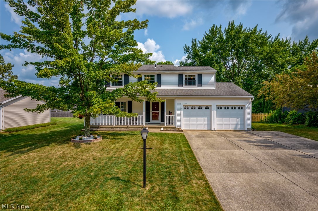 Welcome to this charming Colonial-style home in Sherwood Acres, boasting four spacious bedrooms and 2.5 baths. Step inside to discover an inviting floor plan featuring lovely living room, formal dining area, and beautifully updated kitchen with oak cabinets and stunning granite countertops, perfect for entertaining. Finishing off the first level is a 3-season room providing a tranquil space to enjoy your morning coffee or unwind in the evening. Plus, there's a cozy family room for relaxing. The well-manicured backyard is perfect for outdoor activities and gatherings and the shed provides lots of extra storage.
Enjoy the natural light pouring in through updated windows (2016), highlighting the meticulous craftsmanship of the home. The exterior features low-maintenance vinyl siding, ensuring durability and curb appeal.
The four large bedrooms provide ample space, adorned with neutral decor that creates a serene ambiance. The owner's bathroom has been tastefully updated, offering a walk-in shower. The unfinished basement provides abundant storage space, allowing you to keep your home organized and clutter-free.
Recent updates include a new furnace (2018) and water tank (2014), ensuring comfort and efficiency year-round. This home is a perfect blend of classic charm and modern convenience, plus all the appliances stay including the washer and dryer. This home is ready to welcome its new owners. Located close to expressways, shopping centers, and schools, this home is perfectly situated for a busy lifestyle. Don't miss the opportunity to make this beautiful Colonial your forever home. Schedule a showing today!
