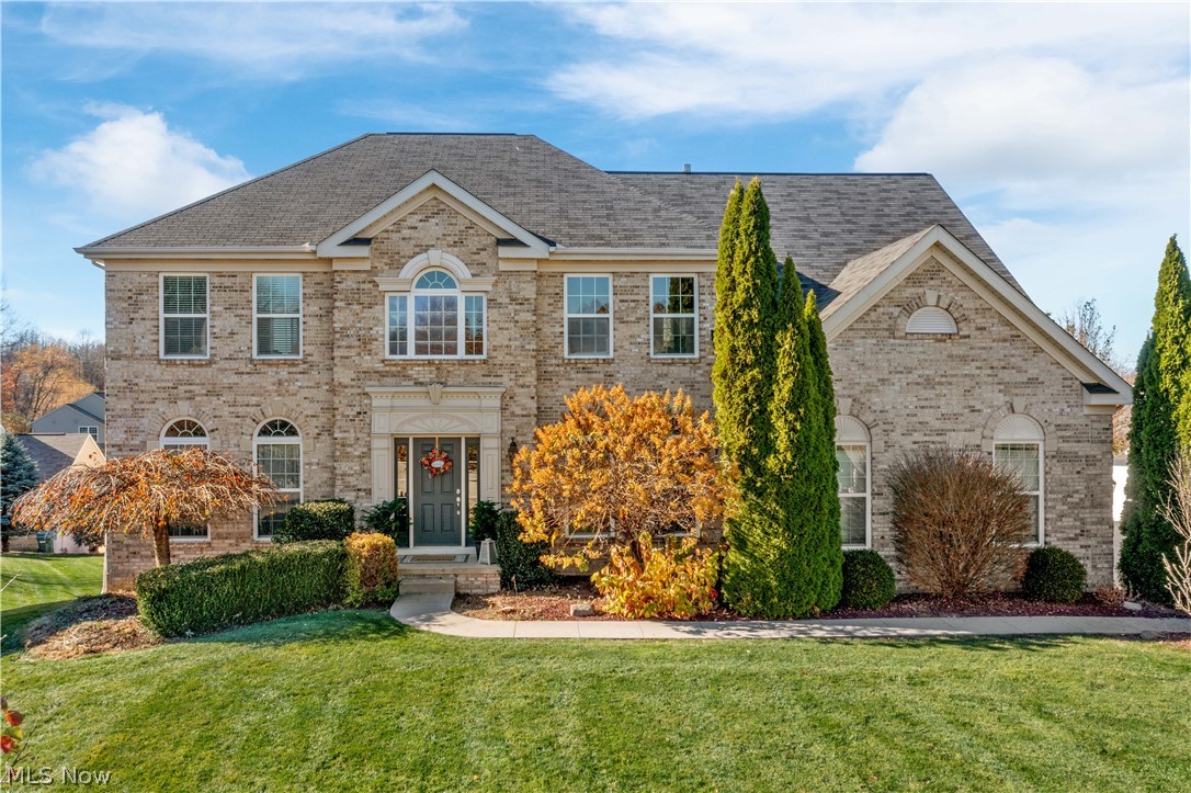 Amazing and spacious 5 bedroom/3.5 bath colonial in City of Green on cul de sac* Wonderful home and location having 3310SF plus 1420SF in finished walk out (4730SF total)* 2 story entry, volume ceilings, 1st floor office and laundry, crown molding, 6 panel doors, wood floors (entry, office, kitchen/eating area and family room), all bedrooms with walk in custom California closets and remodeled bath rooms* Formal dining room* Kitchen/ eating area with island/breakfast bar, fully applianced (stainless refrigerator, double built in ovens, burner top, dishwasher, microwave, & disposal) and opens to family room with access to deck for easy entertaining* Family room with gas log fireplace* Walkout lower level, 13-14 course, with theater room including projector, audio, speakers & ample seating, 5th bedroom or exercise room with private access to full spa/shower bath, gathering area with built in seating/storage, kitchen with island, granite counter top, vented burner top, dishwasher and a