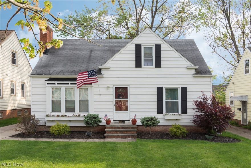 Beautiful 3 bedroom Cape Cod located in a highly desirable neighborhood just houses from the Parkway. Living room features hardwood floors, wood burning fireplace and custom window treatments. The beautiful kitchen features cherry cabinets, ceramic floors, tile back splash and includes all stainless appliances. The spacious master bedroom offers tons of storage and a private half bath. The partially finished basement includes a large recreation room plus a bonus room that can be used as an office or an extra bedroom. Check out the wonderful fully fenced backyard with amazing stamped patio perfect for summer cookouts. This home is also very energy efficient with updated vinyl windows and blown-in insulation. Conveniently located near I-71, shopping, schools, parks, library and community center. Come see for yourself today!