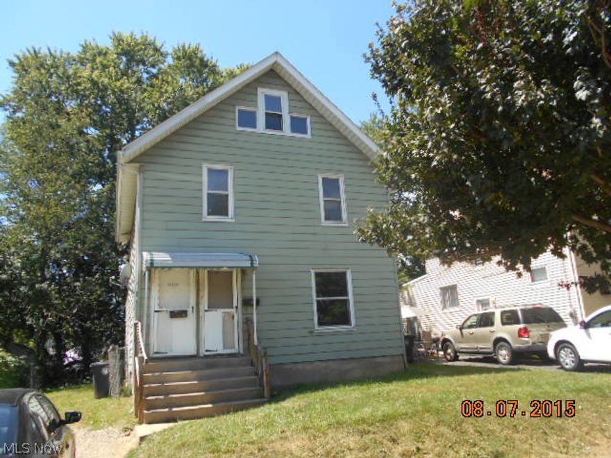 Attention 2 Unit with potential!!! Some TLC needed, but great rental potential on the other side. Both units offer a nice floor plan and the upstairs unit has an extra room. Make this part of your rental portfolio before someone else!! Selling as is. Buyer will be responsible for all inspections and due diligence. Seller will make no repairs or concessions. Proof of funds with all offers.