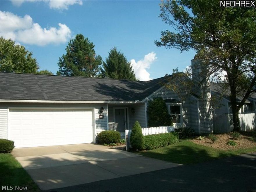 This adorable 2 bedroom 2 bath condo has lot of amenities including a great room with a cathedral ceiling, fireplace, and dining area. Eat in Kitchen with a private patio off the dining area. Master bedroom features dressing room with private master bath and walk in closet. Master bedroom has adjoining patio to the great room.