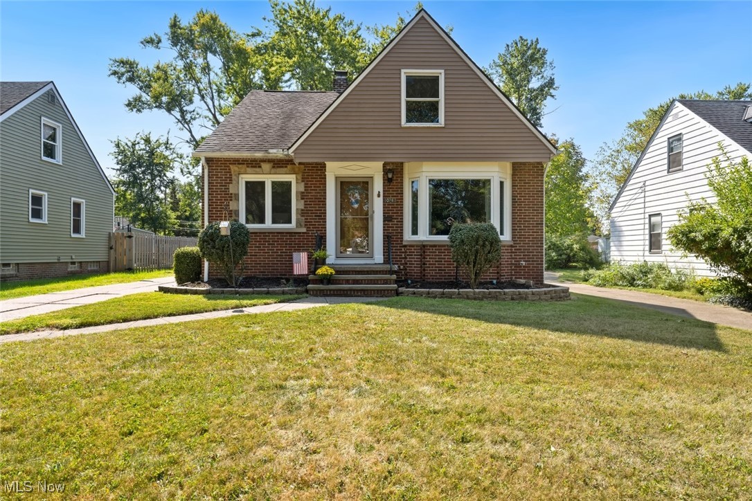 Welcome to this charming three-bedroom, 2 1/2-bath brick Cape Cod nestled in the heart of Parma Heights! This home combines classic charm with modern living and is perfect for families or anyone looking for a cozy retreat. As you approach, you will be captivated by the homes classic brick exterior and well-maintained landscaping. Step inside to find a warm and inviting living room featuring a large bay window resulting in abundant natural light. Brand new carpet in living room (25) has beautiful hardwood floors underneath. The eat-in kitchen boasts ample cabinetry, built-in curio cabinets and plenty of counter space, making it ideal for family gatherings and culinary adventures. Two additional bedrooms and a full bath complete the main level. One room has a door that leads out to the backyard where you can enjoy outdoor entertaining on the deck. Upstairs, you'll find the oversized primary suite, filled with natural light and character. The primary suite includes an en-suite bathroom for added convenience, and plenty of closet and attic space. In addition to the beautiful living spaces, this home features a partially finished basement, perfect for a recreation room, home office, additional storage / canning room. The location is unbeatable. It is close to the Cleveland Metroparks, shopping, dining, and excellent schools, making it an ideal place to call Home. Do not miss your chance to own this charming Cape Cod in one of Parma Heights most desirable areas. Schedule your showing today!