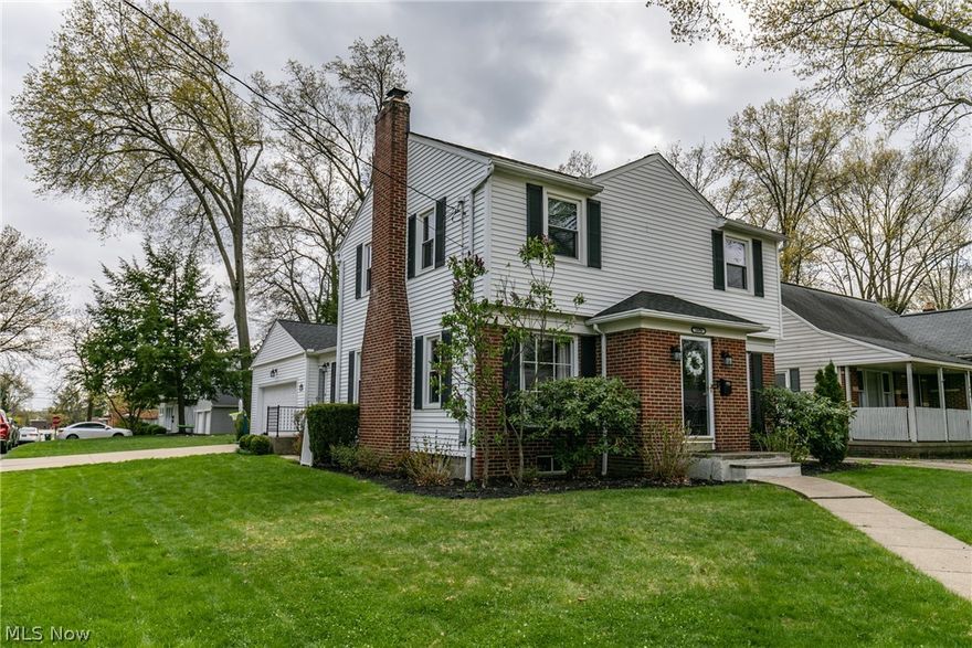 What a pleasure to find a clean move in ready home! Wonderful floor plan offering a large living room and formal dining room. The first floor has an eat in kitchen nicely updated and an additional room for an in home office set up or playroom. Neutral colors and every inch is well maintained. This traditional colonial boasts original hardwood floors everywhere except the basement recreation room. Roof under 5 years old was a complete tear off. Hot water tank and sump pump only 2 years old. The lower level recreation room is perfect to watch a movie and have separate space. Outside you will find a large 2 car garage with attic storage. The lovely landscaped yard is a gardeners oasis offering spring to fall color. The privacy fence and brick courtyard is the perfect place to have your dinner outside! Great location in West Akron near all the shopping and restaurants.