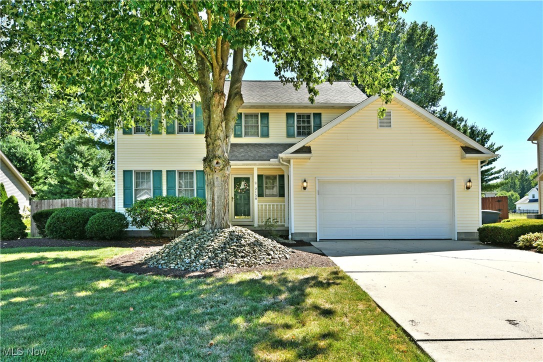 Opportunities like this one don’t come often. Be the first through the door as you immerse
yourself in one of Howland’s hottest neighborhoods! This move-in-ready home ensures a
minimal wait to your enjoyment while you take advantage of the present to harness your
creativity. Sat beneath the shade of a tall tree, the home peers out with its bold, yellow
exterior and manicured landscaping. A fenced-in backyard offers scenic privacy to include
a stone patio that offsets the mulch beds. Step inside to find a gracious foyer, spilling into
an easy formal dining room or home office as French doors partition the hall. A charming
half bath waits on the opposite side with its handsome vanity. Revel in the sun washed
living room where a trio of lattice lined windows warm the dark, hardwood styled flooring
that continues throughout the home. The main staircase separates the gorgeous kitchen
and window-lined dining room that completes the floor. Upstairs, three sizeable bedrooms
are joined by an impressive full bath. The larger master suite includes a massive walk-in
closet and oversized full bath with both soaking tub and updated stall shower. Downstairs,
the large basement accommodates both laundry and storage. Call today for your private showing!