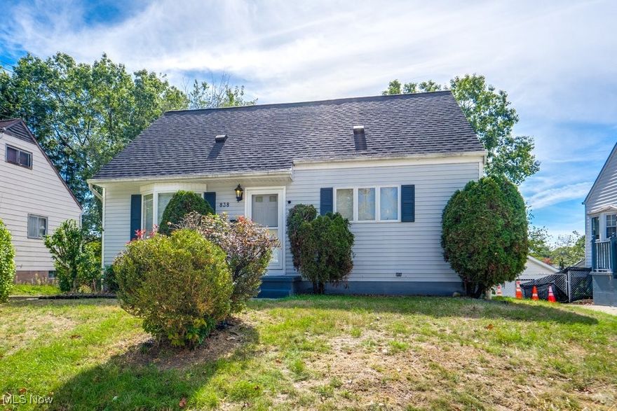 Welcome to this charming and well-maintained Cape Cod that has been lovingly cared for by the same family for over 30 years! Offering 3 bedrooms and 1.5 bathrooms, this home is move in ready and full of updates. Tucked away on a quiet, dead-end street among other well-kept homes right on the Kenmore-Coventry border, this home offers privacy and convenience. 
Step inside to find a bright and functional kitchen where all appliances will remain for you, a big savings right from the start. The cozy living room flows into two spacious bedrooms and a beautifully updated bathroom. Upstairs, you'll discover a generously sized third bedroom that makes for the perfect primary suite retreat. 
The basement provides laundry hookups, with the washer and dryer also staying for your convenience. Outside, the nearly fully fenced backyard is ideal for entertaining, play, or pets-- peace of mind included. The large 2 car garage is perfect for storage, car enthusiasts, or hobbyists!
Grocery stores, restaurants, highway access, and gas stations are just minutes away. For those who love the outdoors, enjoy the sunset at Nesmith Lake Park, take a hike down the Towpath Trail, or catch some fish at many great local fishing spots. 
The seller will provide a 1 year home warranty through Old Republic Home Protection for added peace of mind.
Don't miss your chance to make this home yours. Call today to schedule your private showing.