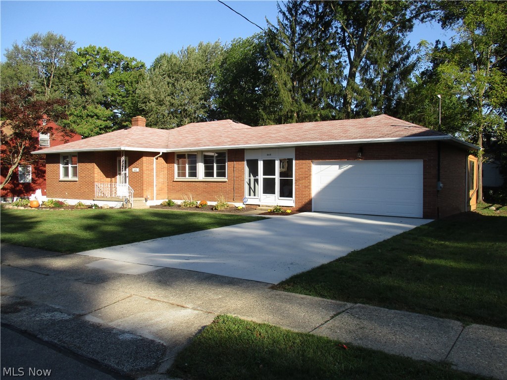 Updated All Brick Ranch on a double lot...Remodeled Kitchen with New Stainless Steel appliances.. Remodeled Bathroom...Beautiful hardwood floors...Main level laundry hook up...Freshly painted throughout... Huge basement with half bath and rec room...New concrete driveway...Large deck for your outdoor enjoyment..
Bonus room behind garage...A great move in ready home...