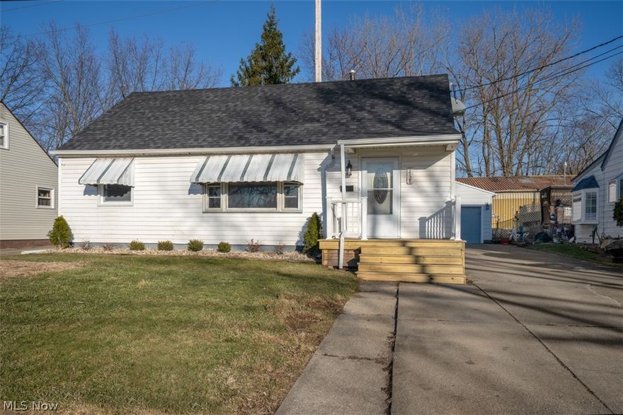 Don't miss this awesome Cap Cod! Everything has been renovated! Updates are endless, they include; new roof, windows, flooring & carpeting. The kitchen & bathroom are brand new! This home not only has a spacious living room but a bonus family room. Check this home out today! You'll be surprised.