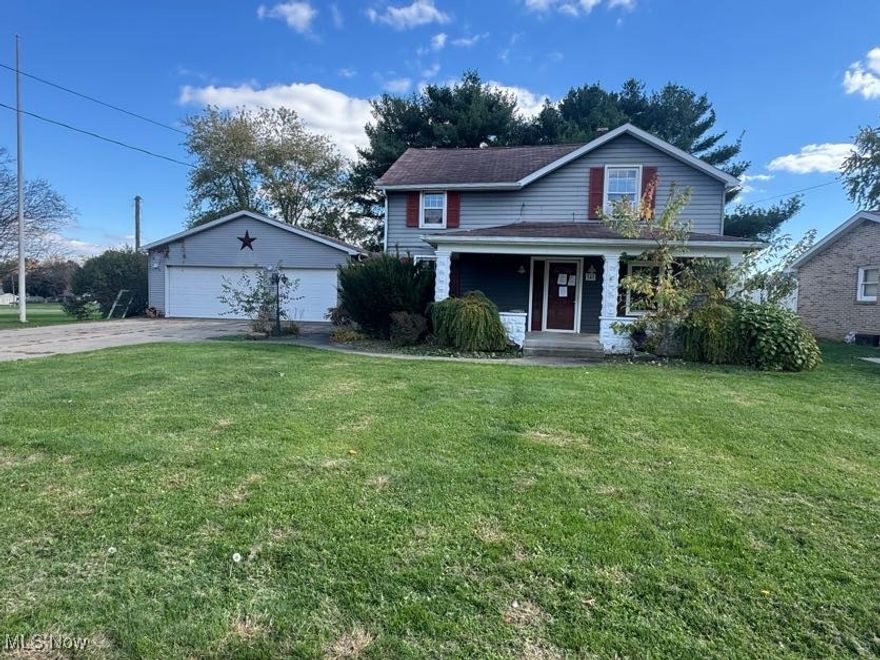 Large 2 story home in the heart of Bolivar. Home has 3 bedrooms with 1 and 1/2 baths and large rooms throughout. Attached oversized 3 car garage and patios in back with a detached shed. Home sits on a quiet street with a large level yard. Call your Realtor today for a viewing.