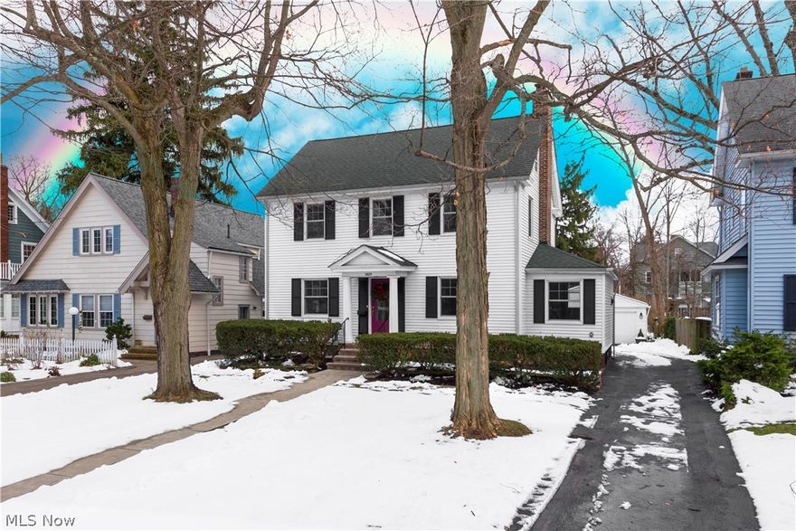 ***Multiple Offers*** This is a great home with many recent added improvements on a much-desired street off Fairmount Blvd along the southern/Shaker Hts border of CLE HTS.  Built on a ¼ acre lot, room to roam, build, expand, relax, create something special!  The house was recently remodeled and further improved.  Wood floors throughout, large deck off large kitchen with all the upgrades.  Well-sized rooms, decorative fireplace, built-in shelves, extra rooms, wide staircase, refinished third floor with custom built-in cabinets and refinished wood floors, tiled bathroom with walk-in shower.  It’s move-in ready and available.  Comes with home warranty and previous inspection for Buyer to review as well as a list of recent updates- ask your realtor for details.  Just an 8 minute walk to Horseshoe Lake Park, 11 minute bike or 8 minute rideshare to either Coventry Village or Shaker Square, 11 minute drive to hospital main campuses. Whether you need to work or want to play there is much conve