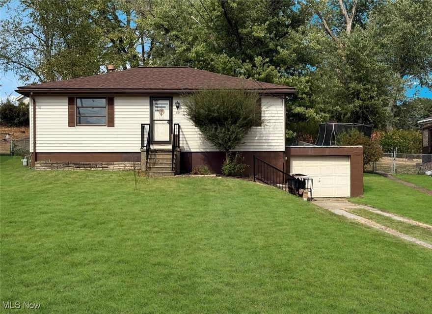 Welcome home! This inviting 2 bedroom, 1.5 bath home offers the ease of one-level living with a finished basement & attached garage. Inside you'll find a bright and welcoming layout that has been freshly renovated with new flooring throughout the entire main level, updated bathroom & brand new kitchen appliances. The fenced in backyard and the spacious side porch are perfect for relaxing or entertaining. Tucked away on a quiet dead end street, this home is a wonderful option for first-time homebuyers, downsizers, or anyone seeking a low maintenance, move-in ready home.