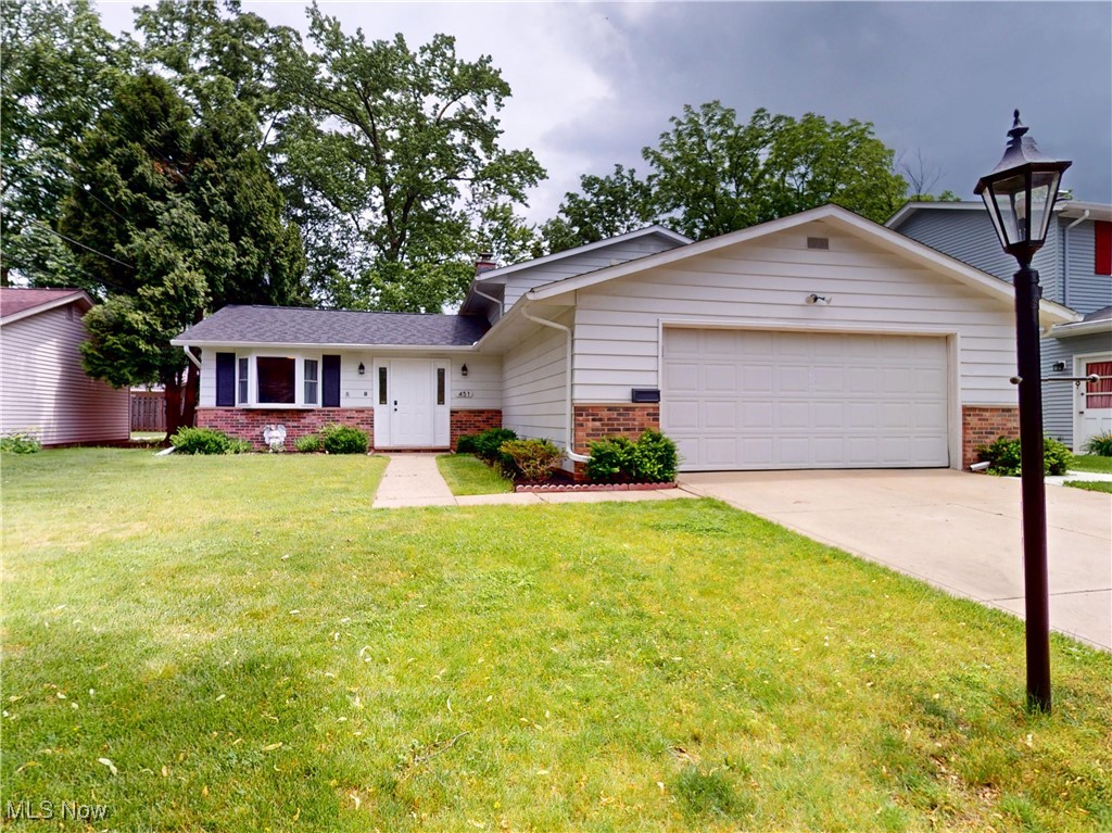 Welcome to this beautifully updated split-level home, tucked away on a quiet cul-de-sac in Berea. Every detail has been thoughtfully upgraded, ensuring modern comfort and peace of mind. Recent improvements include a new roof (2024), HVAC system (2024), hot water tank (2018), and a brand-new microwave (2025). The home features, fresh interior paint, and all-new ductwork with a return air vent and insulation for optimal efficiency. The attached garage has been enhanced with new hardware through out, a new concrete floor reinforced with rebar, a new garage door equipped with openers and a built-in camera, and a new roof on the backyard shed (2025). Exterior upgrades include a professionally installed French drain system and rear yard transit line (2024), plus a new privacy fence, stained and sealed for durability. This move-in ready gem offers both quality and style in a peaceful neighborhood setting.