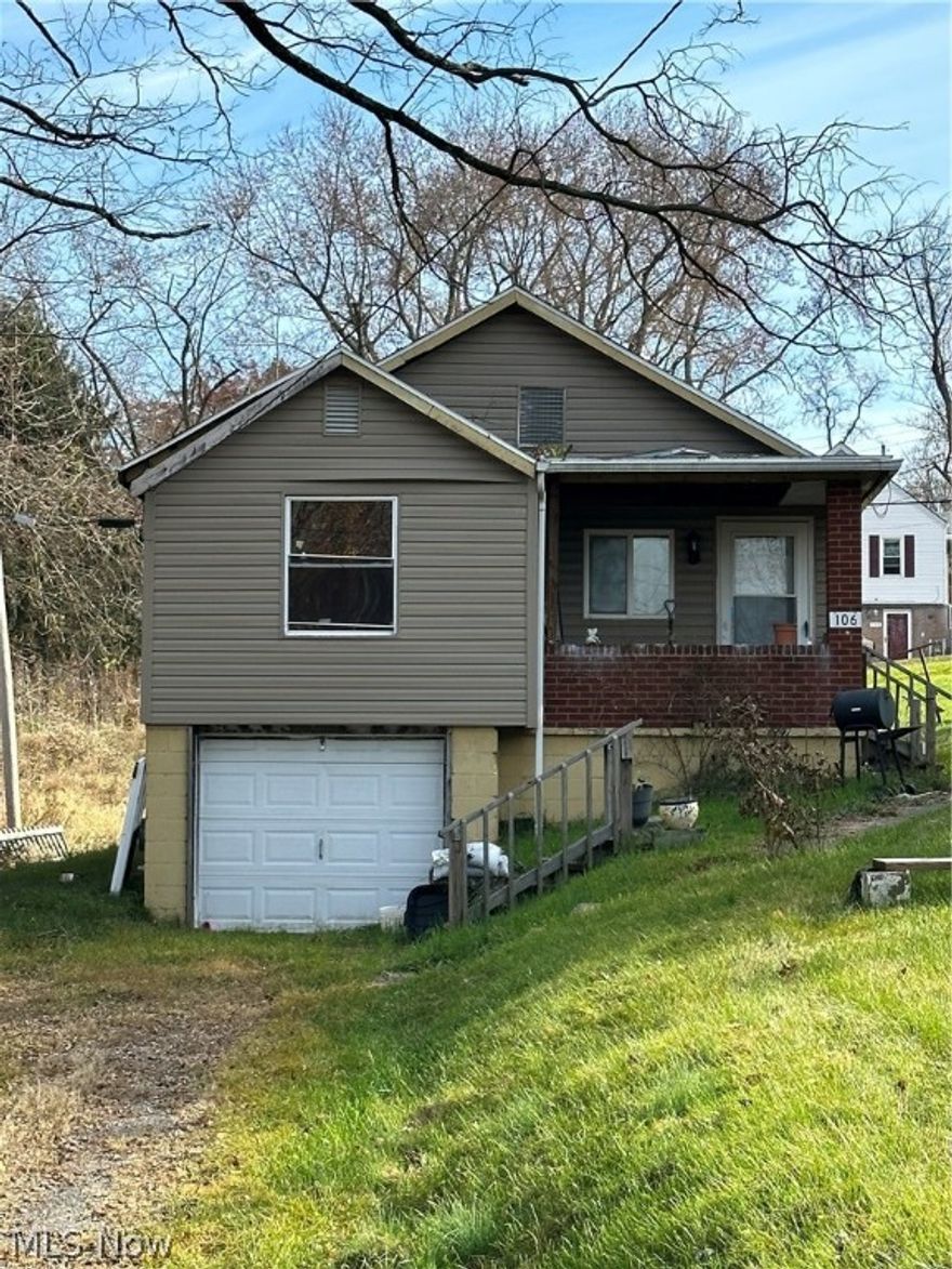 Handyman special in the heart of Wintersville. 2 bedrooms, 1 bath on a double lot.