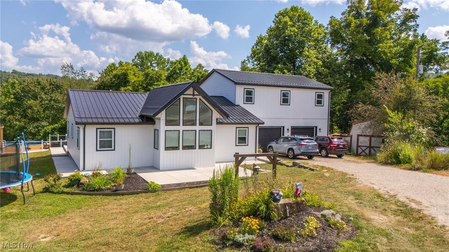 Enjoy peaceful living just 15 minutes from St. Clairsville in this beautifully maintained home set on over an acre. Inside, you’ll find a warm, inviting kitchen with rich hickory cabinets and quartz countertops, perfect for everyday living or entertaining. With spacious indoor and outdoor areas, a private pool, and quality finishes throughout, this property offers the ideal mix of comfort, style, and country charm.