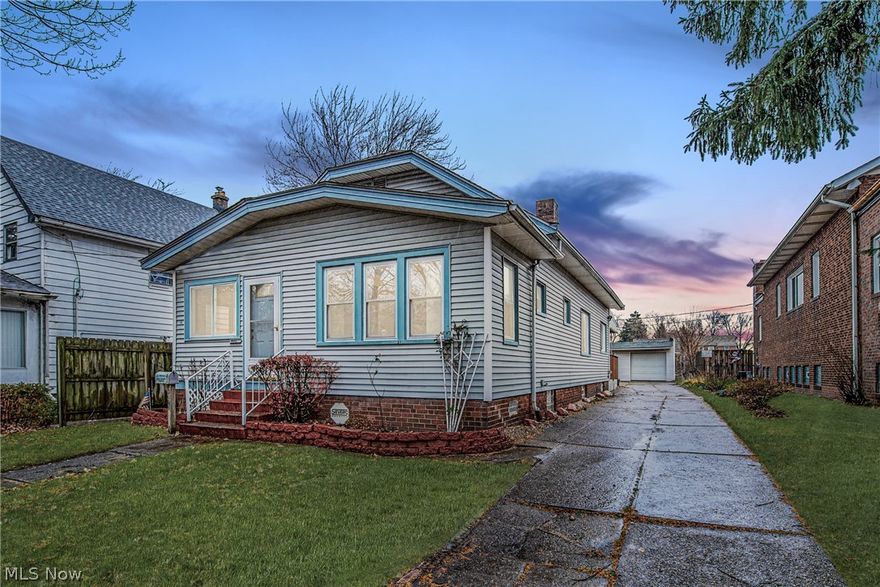 Welcome to 12008 Gerladine Ave. in Cleveland.  This home is very close proximity to I-90, downtown Cleveland, Edgewater Beach, Lakewood, Gordon Square Arts District and the Shoppes on Clifton.  This home was very well taken care of by the owner who had many improvements done over the last few years including; roof 2018, furnace 2018, AC 2016, hot water tank 2017/18, basement waterproofing & sump pump 2017, windows & siding 2014, glass block windows 2017, laminate floors 2018 and main sewer line to house replaced in 2017.  This home has all of the major improvements done and is ready for the next homeowner.  Call to schedule your appointment today!