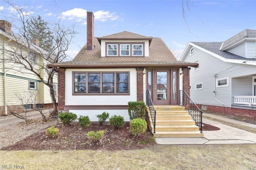 WOW! This gorgeous turn key property shouts, DREAM HOME! Perfectly located in Western/Central Lakewood, this colonial features an amazing open kitchen concept with all new stainless steel appliances, granite counters, and slow close cabinets! Brand new hardwood floors throughout the main level, * first floor master bedroom w/master on suite full bath* that will WOW you! The second floor is completed with brand new carpet, and a second full totally remodeled bath!  This home just keeps getting better, entertain guests on the over sized enclosed porch, or in the partial finished basement. Newly constructed garage, hot water tank, furnace, windows, electrical and MORE! Don't miss this gem, act before its gone!