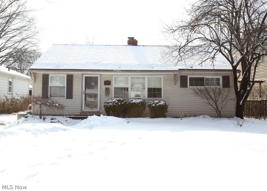 Well appointed ranch, centrally located in desirable Bay Village. This home has been renovated with newer windows, roof, flooring, electrical, and insulation over the past 5 years. Warmth welcomes you in the living room with a gorgeous wood burning fireplace and large picture window. Spacious Eat-In kitchen features abundant cabinetry and counter space, all appliances stay. Convenient first floor laundry. Three bedrooms and one bath round off this Bay Village gem. Enjoy the outdoors, perfect for entertaining. Don't miss out, schedule your showing today.