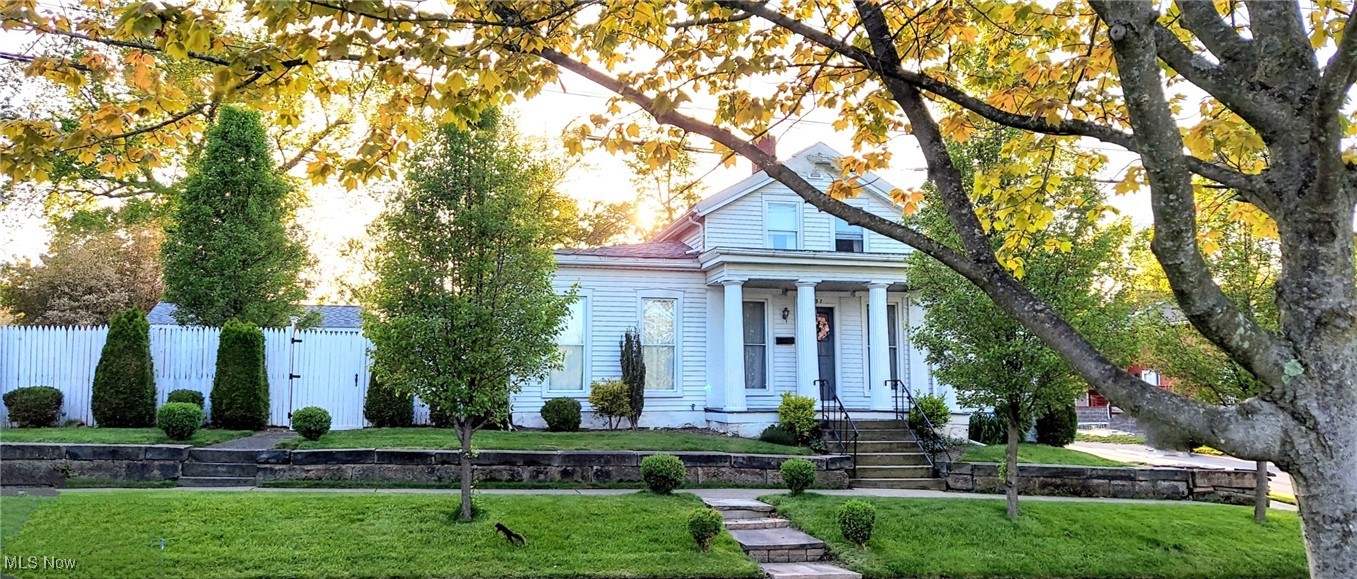 HIGHEST AND BEST OFFER DUE BY SATURDAY, MAY 31st BY 6 PM.
A rare, antebellum home for sale! This beautiful, 1,260 sq. foot, Greek Revival features a large foyer with built-in bookshelves and decorative fireplace, a formal dining room, eat-in-kitchen, three bedrooms, two full bathrooms, a 2-car garage, central air conditioning, a concrete patio, a bonus outbuilding, and a fenced backyard. This must-see home was featured in a 2014, March 2nd article in the Record-Courier for its remarkable architecture! This home is situated on a corner, double lot, and is located within walking distance to local shops and restaurants.