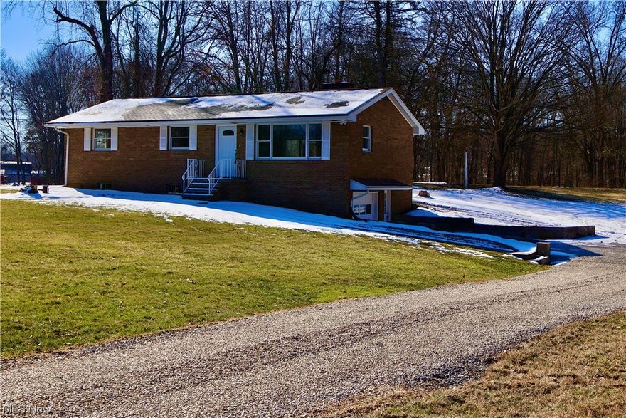 Looking to have a hobby farm, this may be your new home. Remodeled ranch home sitting on 6.52 acres, 5 acres are farmable if the need fits. This wonderful home has an attach 2 car tantum garage, a pole building and there are 2 other out buildings on the property. Nicely updated home featuring Kitchen and bathroom renovations and a new sliding door in kitchen. the main floor features new flooring, interior doors, lighting and freshly painted ready to move right in. Basement has a New pressure tank and sump pump.  The main floor of home has zoned radiant heating to keep you nice and toasty. This is definitely a must see.