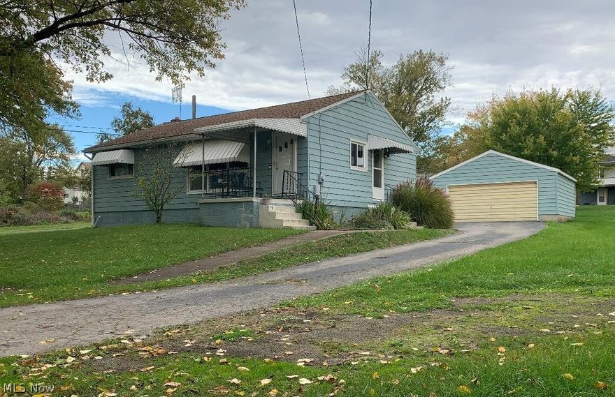 Absolutely Unbeatable!! Charming "Ready to Move Into" Ranch with 2-Car Garage on Spacious Corner Lot!  Extensive Improvements Including Newer Kitchen Ceramic Floor/ Dishwasher and Microwave.   Refinished Hardwood Floors throughout, Remodeled Bath with Ceramic, Very Clean Full Basement with New Sump Pump.  New Roof 2015.