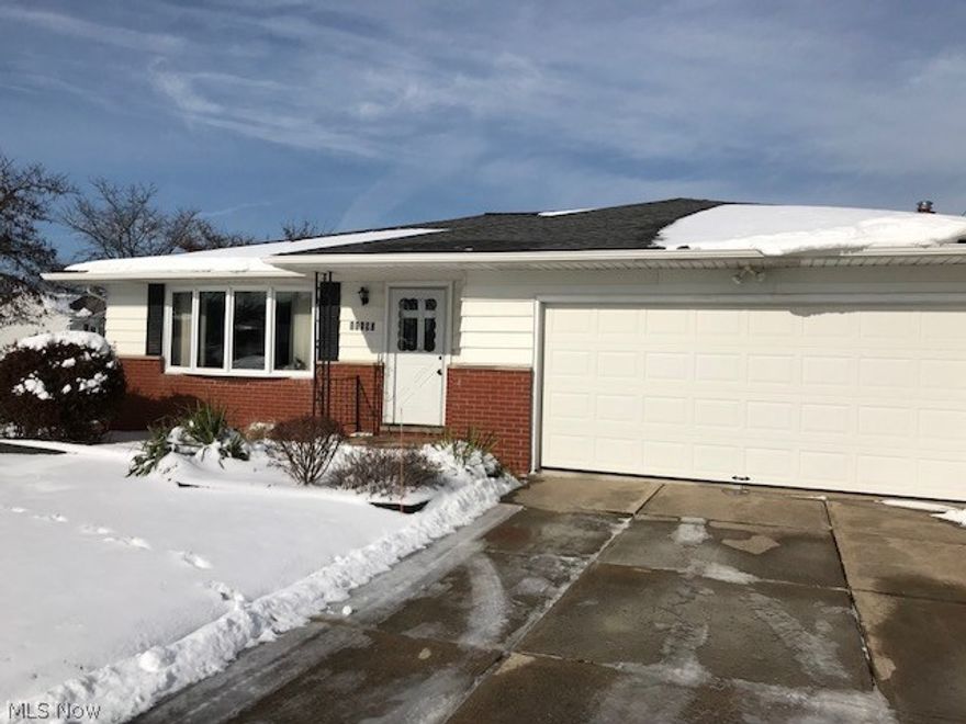 Fantastic Parma ranch in a prime location! Home features 3 bedrooms and 1 and 1/2 baths. Formal living and dining rooms. Eat in kitchen overlooking large family room with wood burning fireplace. Enclosed patio with multiple sliding doors lead to large fully fenced yard that has a storage shed. Nicely finished basement with wet bar and an additional room with closet you can use as a bedroom or office. 2 car attached garage with additional concrete to park 3 cars across. New roof in 2013 and new hot water tank. Home also has glass block windows in basement and rolling security shutters on most windows and patio door in family room. Sprinkler system in front yard and side yard. All appliances stay.