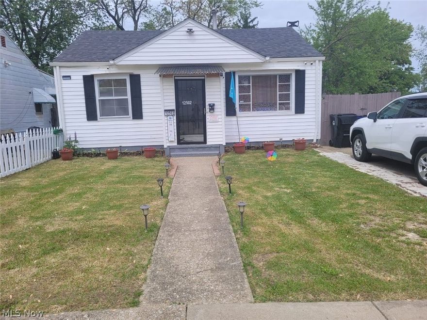 Welcome to this charming two-bedroom home! This cozy vinyl-sided ranch boasts a renovated kitchen and bath. Enjoy hardwood floors throughout, a fenced yard for privacy, and a spacious backyard with a newer deck, perfect for entertaining. With a convenient laundry area included, this home is both stylish and functional. Close to I-71 for easy access. Don't miss out on the opportunity to make this your own.