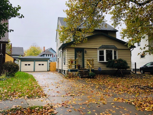 Welcome to 4218 Valleyview Blvd. in Ashtabula. This 2 Story Colonial has much to offer, including some of it's original charm of hardwood floors, woodwork, French doors. As you walk into the home from the front porch you will find the living room with hardwood floors, bay window and wood burner hearth. The family room is spacious and exudes a feel of coziness with oak built-in bookshelves and entertainment center with French Doors leading to the dining room. The country kitchen has a breakfast nook with a bay window that leads to first floor laundry room and half bath. Upstairs boasts 3 bedrooms and a full bath! There is a 2 car garage and fenced in yard. Updates: hot water tank 2 years, furnace 5 years, roof total tear off 5 years, new security system. Call for a private showing!!