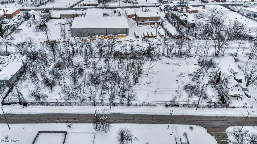 17001 S. Miles Road presents a rare opportunity to acquire a 1.47-acre industrial infill parcel in Cleveland’s established southeast industrial corridor. The property is zoned for Semi-Industry and General Business uses, allowing a wide range of commercial and light industrial operations including contractor yards, service industrial facilities, light manufacturing, fleet storage, and industrial outdoor storage (IOS).

The site previously supported a building and currently includes an existing concrete pad, suggesting prior utility service to the property. Its location adjacent to an active rail corridor reinforces the area’s long-standing industrial infrastructure, though no direct rail spur currently serves the site.

With convenient access to Interstate 480 and regional connectivity to I-77, I-271, and the Ohio Turnpike, the property provides efficient transportation throughout Northeast Ohio and the broader Midwest logistics network. Industrial infill sites of this size are increasingly limited within the Cleveland market, making this a compelling opportunity for owner-users, contractors, or investors seeking a strategically located industrial development site.