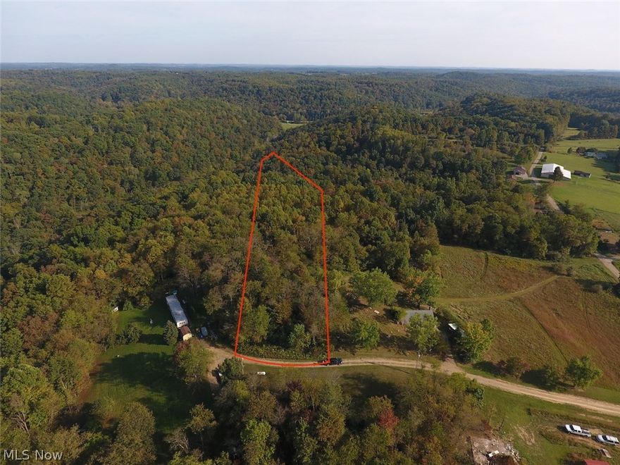 5 acres of land for sale for sale in Guernsey County, Ohio. All wooded property. Multiple building spots. Rolling topography. Close to Salt Fork State Park. 15 miles from Cambridge. Sellers reserve oil/gas rights.