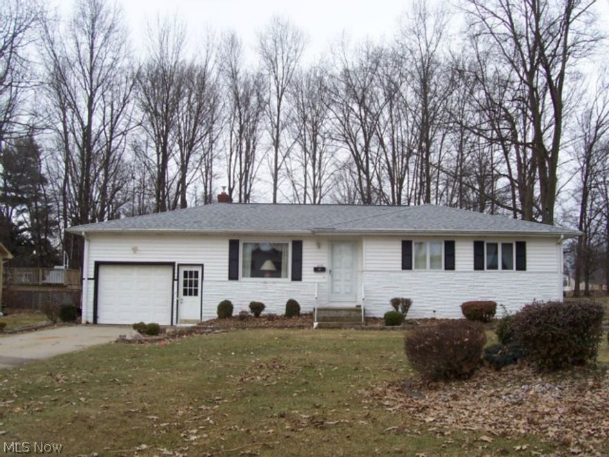 Beautiful ranch with completely finished basement. Warm & welcoming new family room with large backyard. Double doors from dining room to large cement patio. All appliances stay. Nice desirable neighborhood.