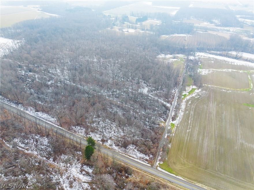 Onsite Live Auction Saturday, March 28th at 11:00 AM. 5.8 acres of land with 375’ frontage on Doylestown Rd, here is a wooded lot that would make a perfect spot for your home or cabin.