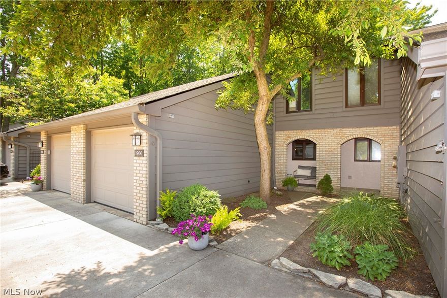 Super stylish 2 bedroom townhome with attached garage. Available for rent immediately. Includes all upscale appliances and in-suite laundry. Gorgeous design, high-end solid surfaces, wide plank floors. Small pets ok.  Excellent location near Crocker Park, but not in the chaos! Deck, fireplace, excellent closets are just a few amenities!