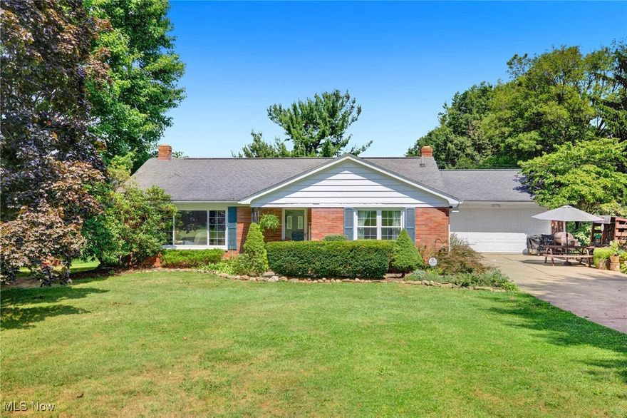 Welcome to this well-maintained split-level home situated on a 1-acre lot in a country setting right outside of town. The home features a beautifully updated kitchen and dinette area. The nice sized living room offers a cozy space for family time and a large picture window to bring in all the natural light. The second level includes the three bedrooms with wood floors and nice sized closets. The full bathroom has updated LVT flooring, a large vanity, toilet and tub/shower combo. In the lower level you are welcomed by the family room with a brick, woodburning fireplace and plenty of space for additional activities. Right off the family room you will find a bathroom with a shower and toilet in conjunction with the laundry and utility area. Out back enjoy those country views from the private enclosed porch area with access to the two-car garage, a swell. Updates include the roof (10 years), the oil furnace (4 years), the windows (5-7 years), and gutters (7 years). Don't miss out on this opportunity, call today for a showing!