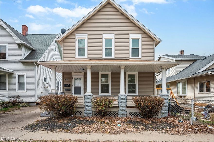 This fully leased duplex offers instant cash flow with 12?month leases in place and gross rents of $2,250 per month. This turnkey property features numerous updates including vinyl siding, a refreshed front porch, newer roof, updated plumbing, new flooring, fresh paint, appliances, and improved steps to the basement. The lower unit offers 3 bedrooms and 1 bath, while the upper unit includes 1 bedroom and 1 bath with a huge attic for additional storage or potential future use. The property has passed the City of Cleveland Heights lead inspection, includes laundry hookups in the basement, and is fully occupied with reliable tenants. A strong, low maintenance investment with immediate returns.
