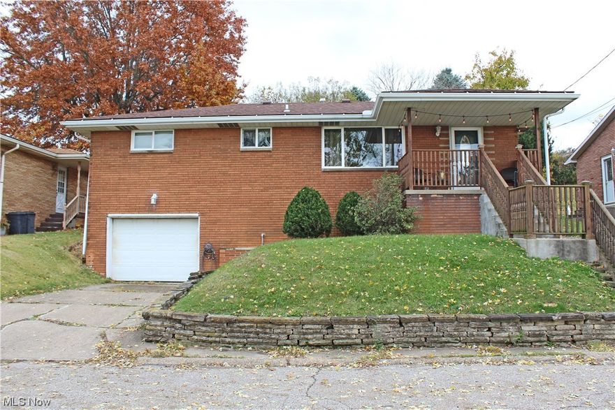 This wonderful 3BR, 2BA brick ranch has easy living written all over it! So well maintained this home features a large eat-in updated kitchen with sliding door leading to a private backyard space; first floor laundry, master bedroom with full bath, rec room with pool table and bar plus a HUGE extra deep garage with room for 2 vehicles plus storage. Home Warranty Included!