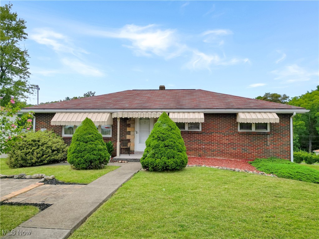 This beautifully cared-for brick ranch offers comfortable living and great entertaining spaces. Featuring 3 bedrooms, 2 full bathrooms, and a spacious 12x20 lower-level rec room with a bar, ideal for gatherings. Outside, enjoy a large, landscaped yard, an elevated deck perfect for relaxing or hosting guests, and a 12x16 man cave or she shed with electric for hobbies or a private retreat. With its charm, functionality, and convenience, this move-in-ready home is waiting for you. Contact your agent today to schedule a showing!