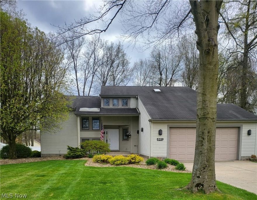 Step into this beautiful contemporary 3-4 bedroom home. Floor to ceiling fireplace and windows in the sunken family room, Office on the main floor and beautiful high end stainless steel appliances (2021) in the large kitchen.  Large first floor laundry/mudroom.  Master bedroom with vaulted ceilings, sky lights and walk in closet and gorgeous newly updated master bath. Renovated guest bath and two more bedrooms provide plenty of room on the second floor which also features a loft looking down on the family room. Incredible chandelier in the large dining room which flows into a good sized living room. Finished basement with full bath and another possible bedroom or utilize as is as a great work out room! Enjoy backyard entertaining with a large deck, pool, gazebo and fire pit.  Backyard also features a shed with water and electric. New floors throughout the entire home, Slider door and front door new in 2021, Hot water tank 2022, new blinds through out the home, All interior doors replaced in 2021 and new garage door opener in 2021.  Owners are also offering a home warranty!