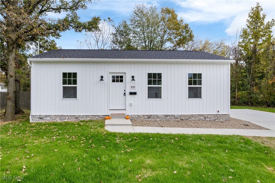 Welcome to this brand-new ranch in the charming village of Wellington. Thoughtfully designed, carefully built, and ready for you to call it home! This 2-bedroom, 1-bathroom home was built with quality and craftsmanship in mind, offering peace of mind for years to come. Step inside and you'll notice all the little details that make this home special solid plywood cabinetry, granite countertops, stainless steel appliances, premium lighting, and durable 20-mil vinyl plank flooring throughout. You?ll also enjoy the energy-efficient HVAC system, board-and-batten siding, beautiful wainscoting, and an extra-wide driveway for easy parking. The partially finished basement gives you room to grow perfect for adding a family room, home office, or gym in the future. Located close to shopping, Wellington High School, and downtown Wellington, this home puts everything you need right at your fingertips. Why rent when you can own this beautifully built new home? Come see the quality for yourself!