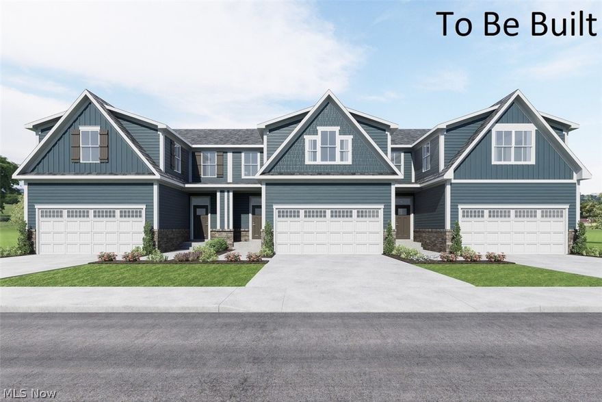 The Caroline is the perfect combination of style and space. Right off the 2-car garage, a convenient family entry is where you can drop your things. The gorgeous gourmet kitchen with sprawling island overlooks both the formal dining room and welcoming great room. Your main-level owner’s suite offers luxury that can't be beat, with its tray ceiling, walk-in closet, and dual vanity bath. Upstairs, two large bedrooms and a full bath will make anyone feel at home. This end unit home has a finished basement and full bathroom for even more living space.  To Be Built. Photos for representation only.