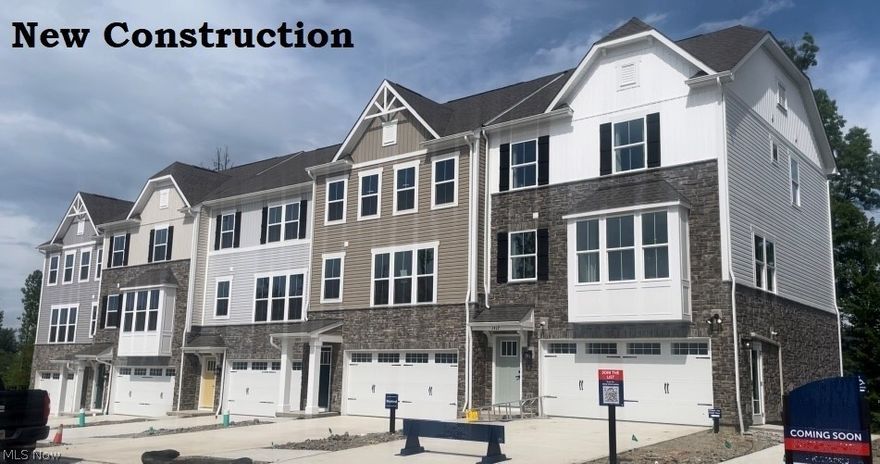 MOVE IN READY! We are featuring our luxurious townhome, 2198 sq. ft. 3 bed, 2 ½ bath at $374,990! This is move in ready, quick close as early as July/August. Includes upgraded quartz counter-tops, upgraded white cabinets, luxury vinyl plank flooring throughout, balcony, stainless steel appliances including refrigerator, stone exterior and upgraded craftsman finishes throughout home! This is low maintenance living, HOA includes lawn care, landscaping and snow removal. Beautiful scenic, tree lined views behind plus playground, dog park and pavilion in common area! Also in the highly ranked Avon schools, WON’T LAST LONG! Please call to schedule a phone call or in person showing with our Builder Representative today!