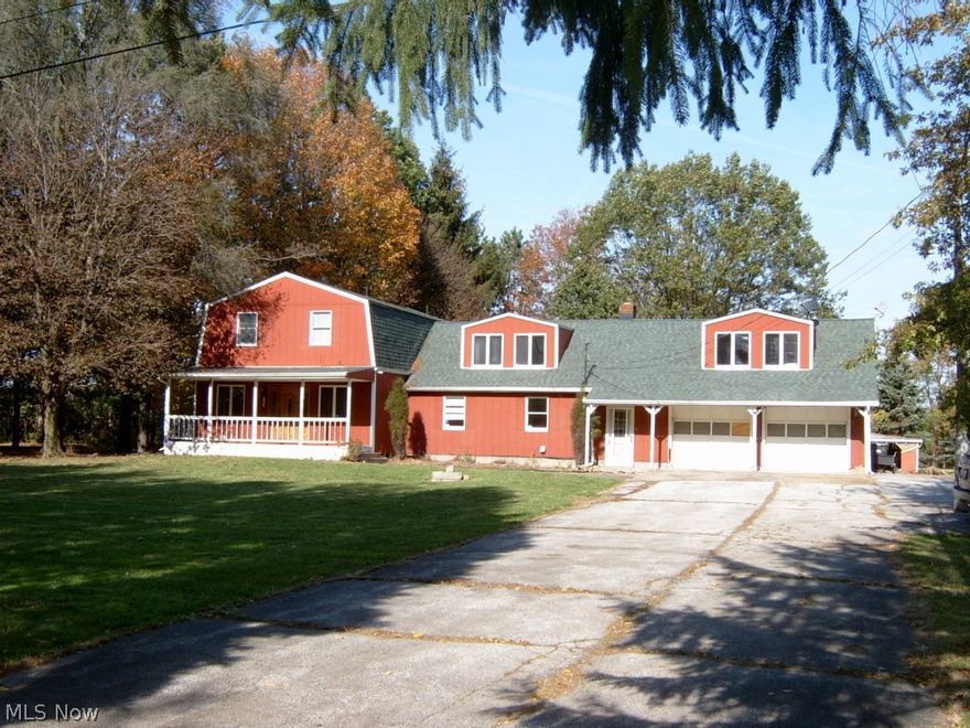 Large country home on a beautiful 3.15 acre treed lot in Firelands School District. Space galore inside and out! House has four large bedrooms, plus an office and a second floor laundry room. There are 2 full, updated bathrooms. Roof is 7 years old. House needs some TLC. This house would be perfect for a rehab loan. Don't miss this opportunity to own a great property at an affordable price! Sold as is.